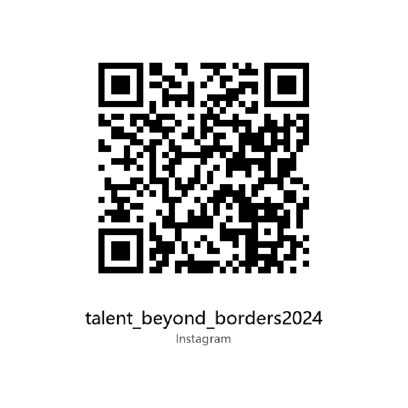 Instagram talent_beyond_borders2024 二维码
